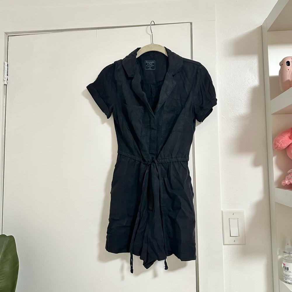Abercrombie & Fitch Black Jumpsuit